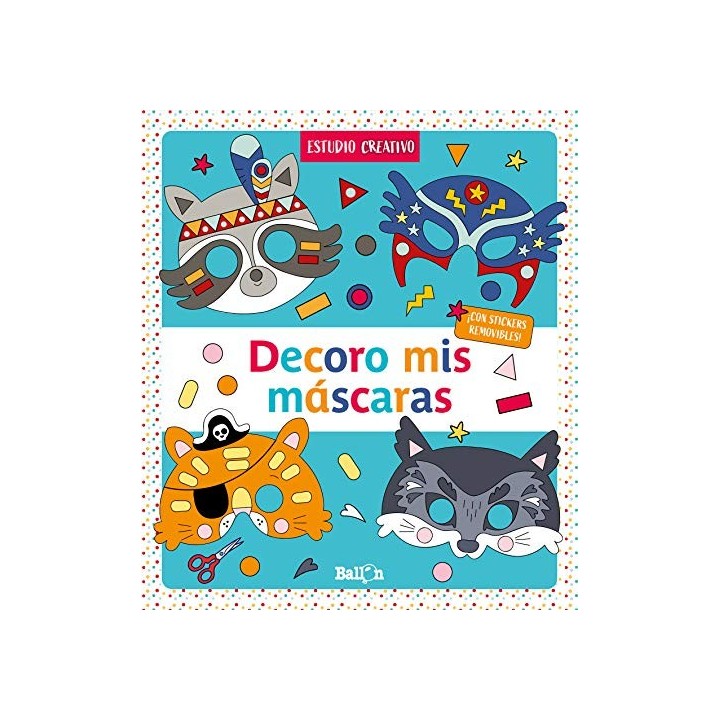 DECORO MIS MÁSCARAS AZUL